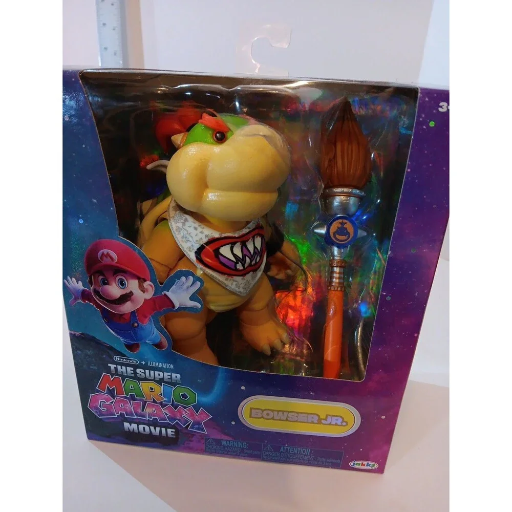 The Super Mario Galaxy Movie Bowser Jr Action Figure Jakks Pacific